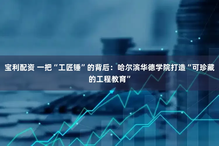 宝利配资 一把“工匠锤”的背后：哈尔滨华德学院打造“可珍藏的工程教育”
